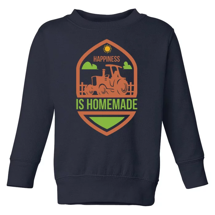 Happiness Is Homemade Toddler Sweatshirt