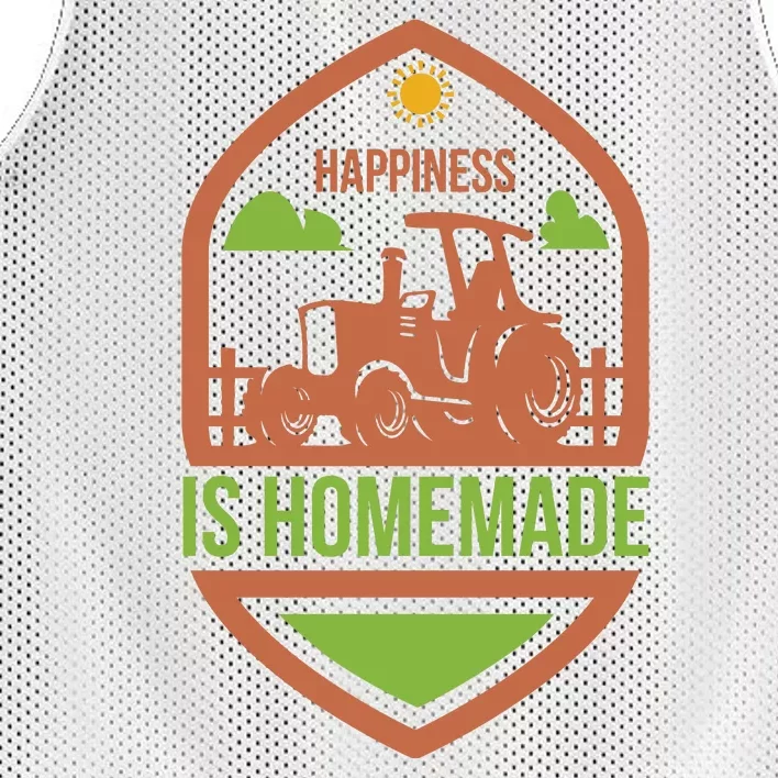 Happiness Is Homemade Mesh Reversible Basketball Jersey Tank