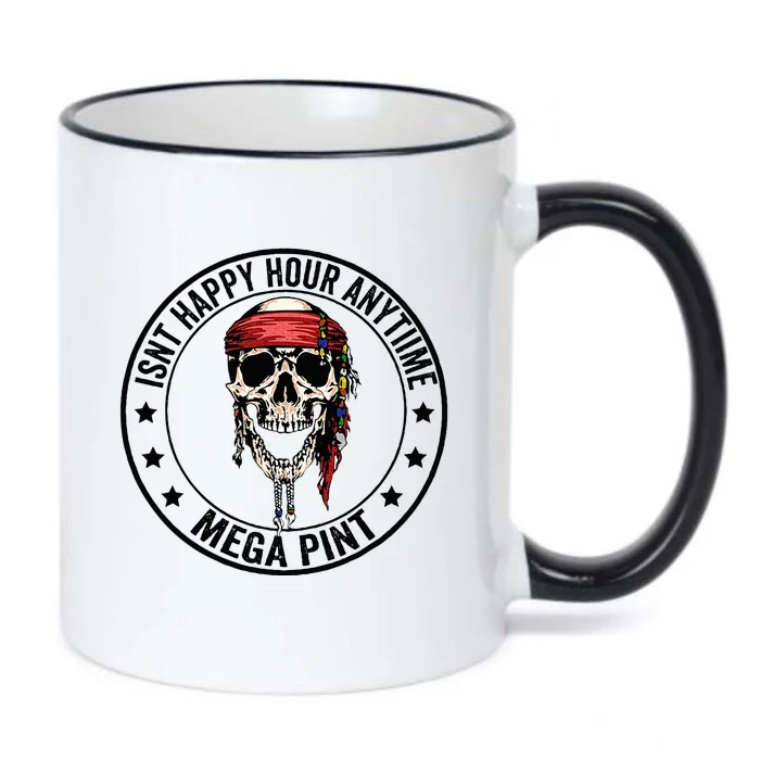 Hearsay Isnt Happy Hour Anytime Mega Pint Black Color Changing Mug