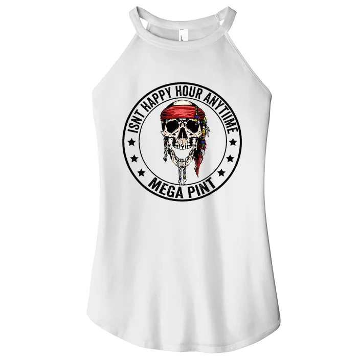 Hearsay Isnt Happy Hour Anytime Mega Pint Women’s Perfect Tri Rocker Tank