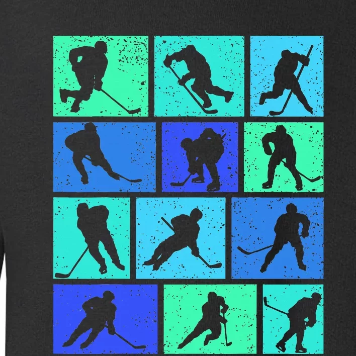 Hockey Ice Hockey Toddler Sweatshirt