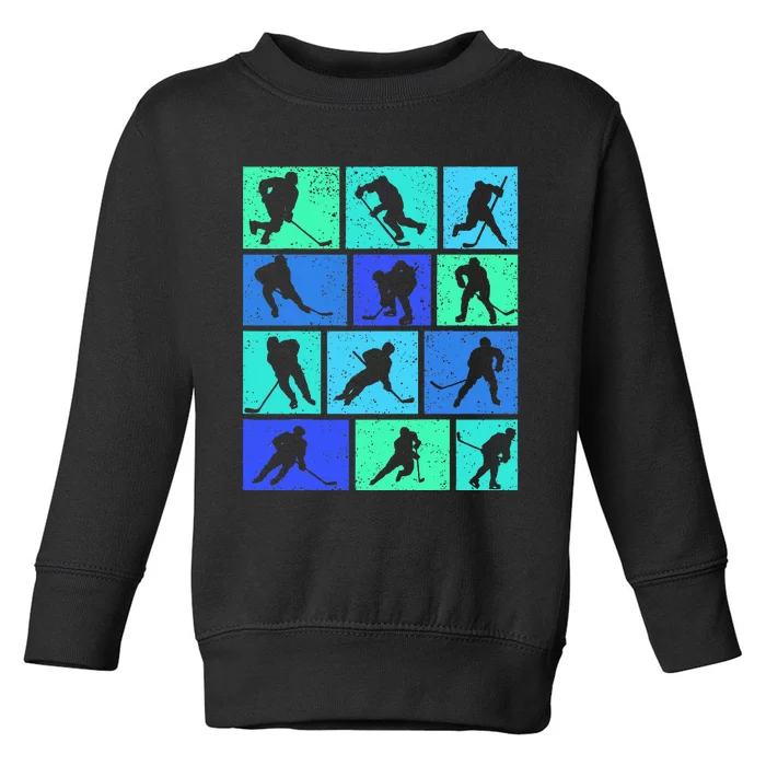 Hockey Ice Hockey Toddler Sweatshirt