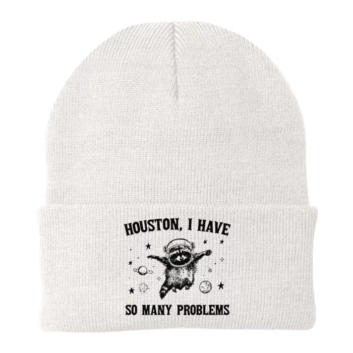 Houston I Have So Many Problems Knit Cap Winter Beanie