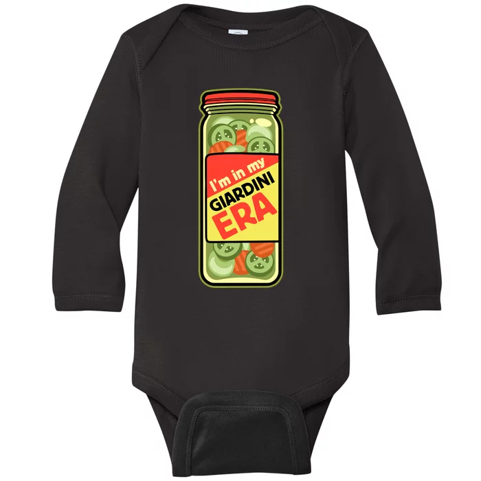 Harebraineddesign IM In My Giardini Era Baby Long Sleeve Bodysuit