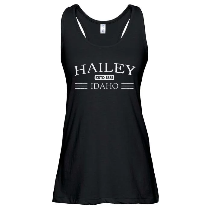 Hailey Idaho Id Ladies Essential Flowy Tank