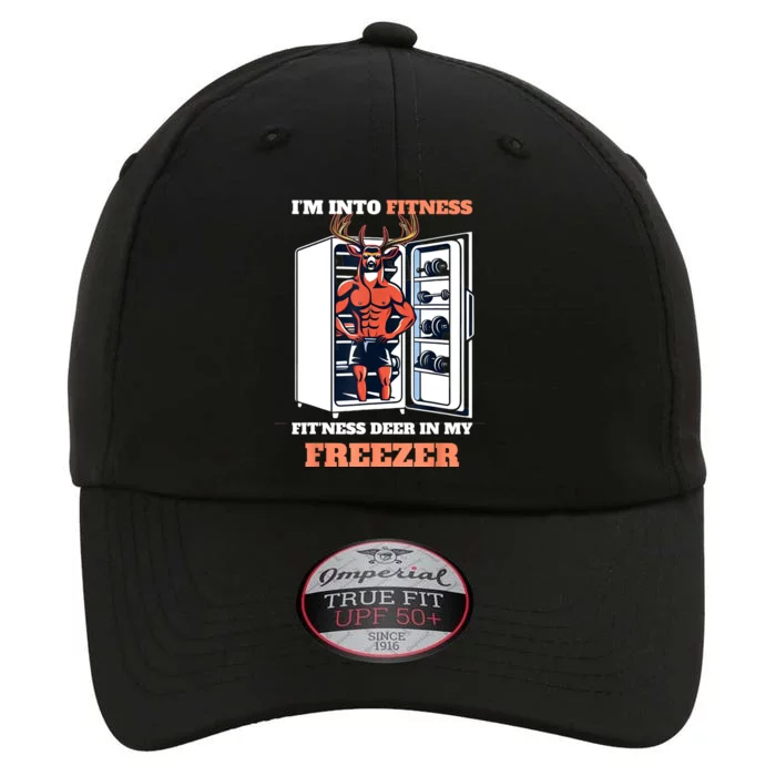 Hunting IM Into Fitness Deer Freezer Funny Hunter Dad The Original Performance Cap