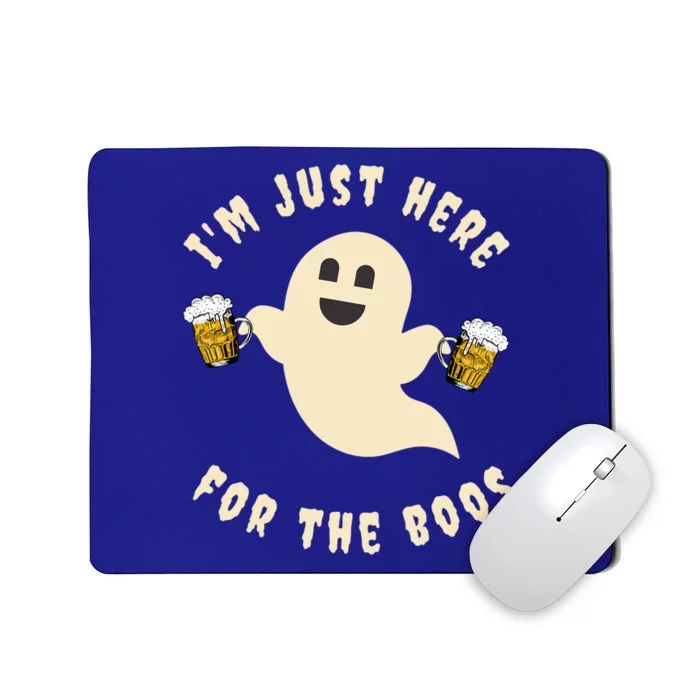 Halloween Ing Im Just Here For The Boos Gift Mousepad