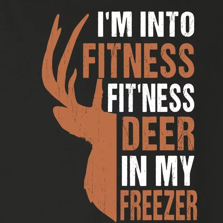 Huntingshirt IM Into Fitness Deer Freezer Funny Hunter Dad Toddler Long Sleeve Shirt