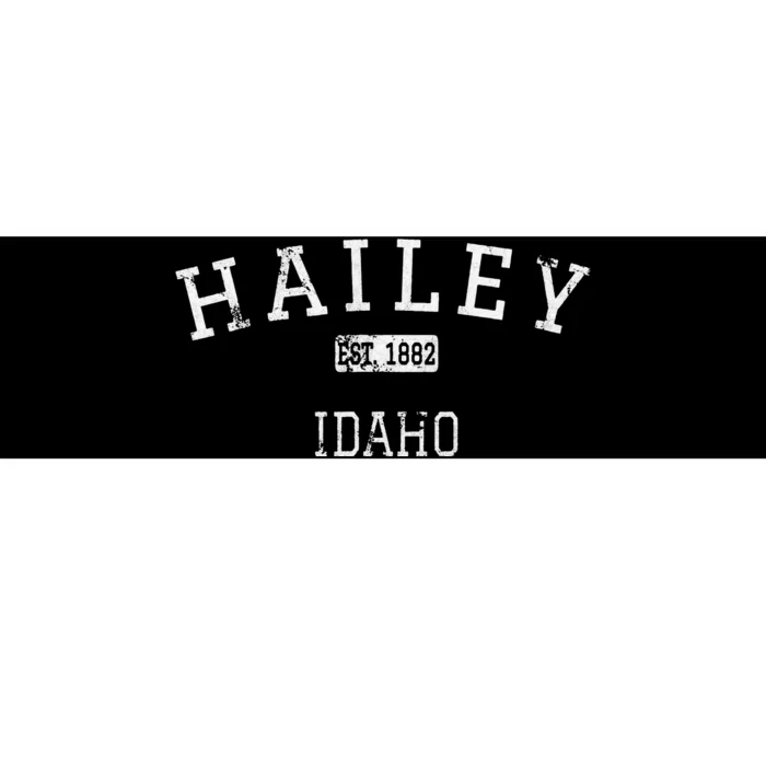 Hailey Idaho ID Vintage Bumper Sticker