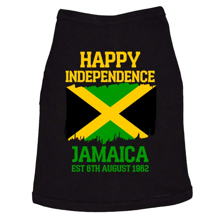 Happy Independence Jamaica Est 6th August 1962 Jamaican Flag Doggie Tank