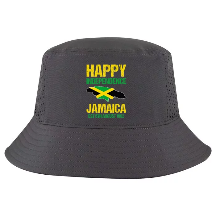 Happy Independence Jamaica Est 6th August 1962 Jamaican Cool Comfort Performance Bucket Hat