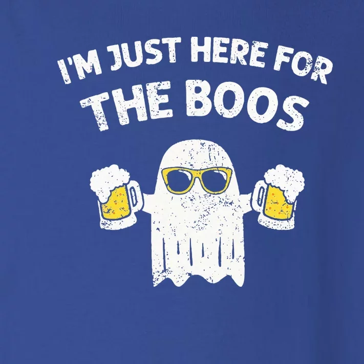 Halloween Im Just Here For Boos Halloween Beer Lovers Toddler Long Sleeve Shirt