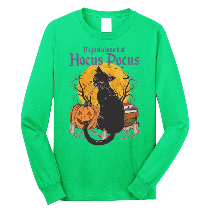 Halloween It's Just A Bunch Of Hocus Pocus Long Sleeve Shirt