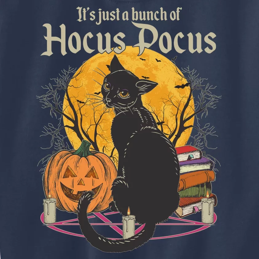 Halloween It's Just A Bunch Of Hocus Pocus Kids Sweatshirt