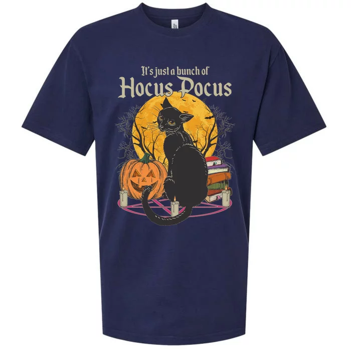 Halloween It's Just A Bunch Of Hocus Pocus Sueded Cloud Jersey T-Shirt