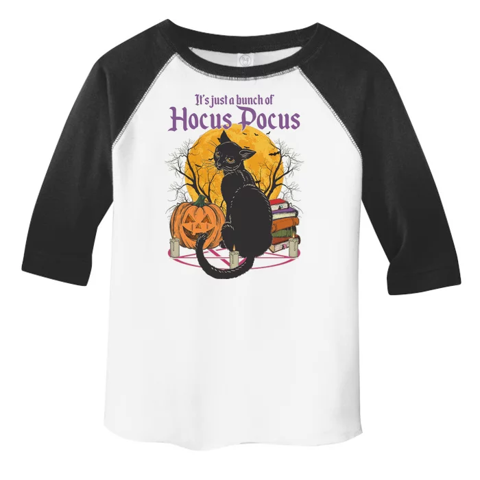 Halloween It's Just A Bunch Of Hocus Pocus Toddler Fine Jersey T-Shirt