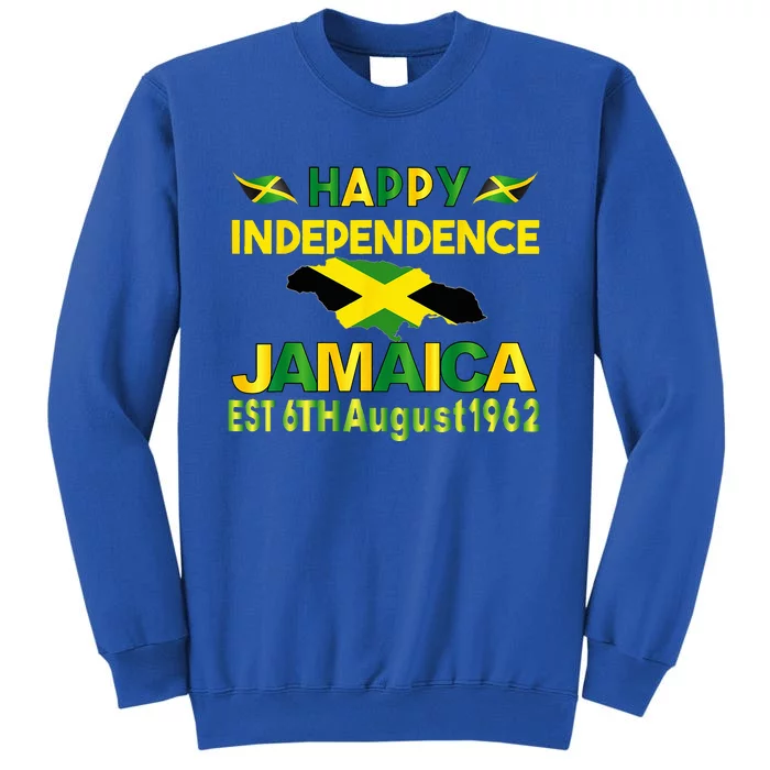 Happy Independence Jamaica Day Jamaican Flag 1962 Sweatshirt