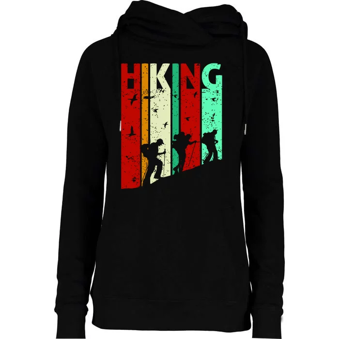 Hiking Womens Funnel Neck Pullover Hood