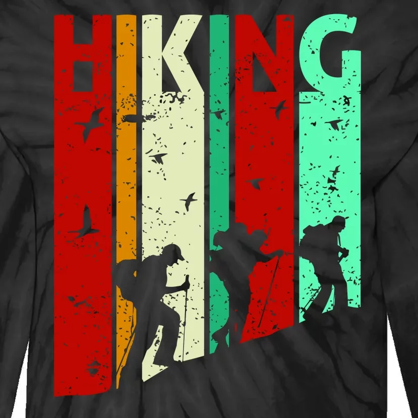 Hiking Tie-Dye Long Sleeve Shirt