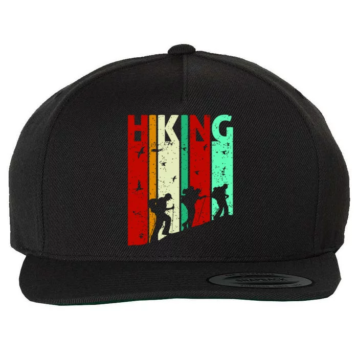 Hiking Wool Snapback Cap