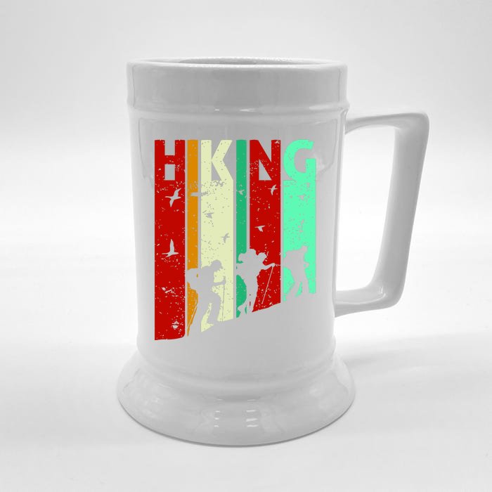 Hiking Front & Back Beer Stein