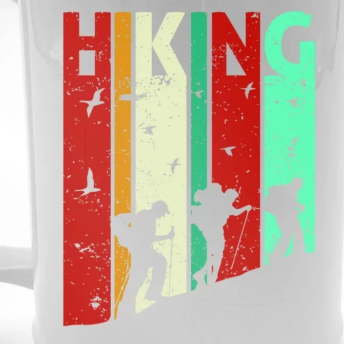 Hiking Front & Back Beer Stein