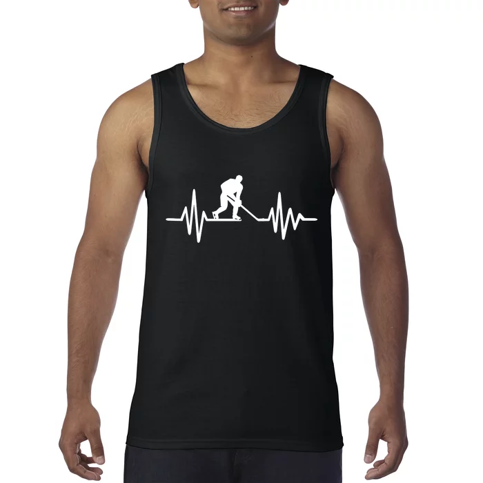 Hockey Is Like Football But Just For Men Tank Top