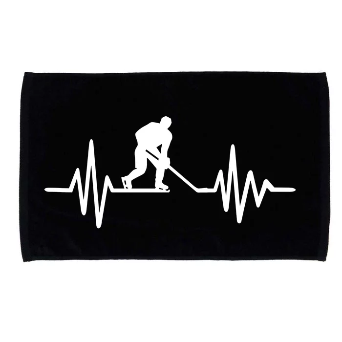 Hockey Is Like Football But Just For Men Microfiber Hand Towel