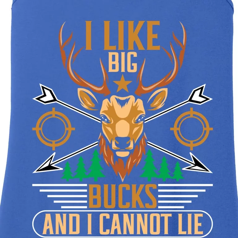 Hunting I Like Big Bucks And I Cannot Lie Hunter Gift Ladies Essential Tank