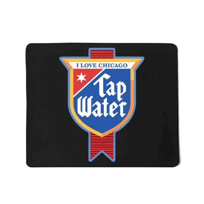 Harebrained I Love Chicago Tap Water Mousepad