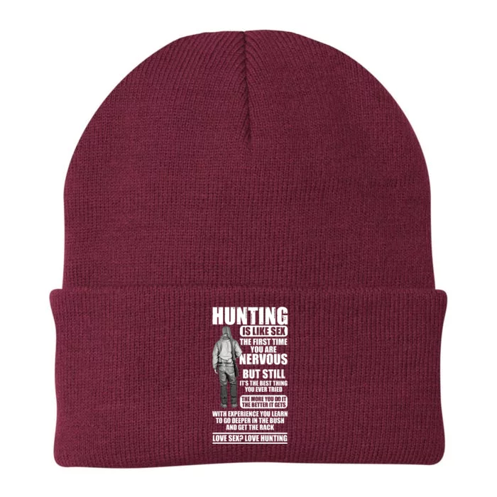 Hunting Is Like Sex Knit Cap Winter Beanie