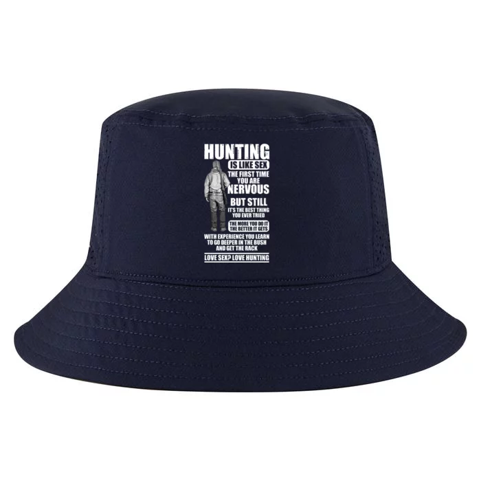 Hunting Is Like Sex Cool Comfort Performance Bucket Hat