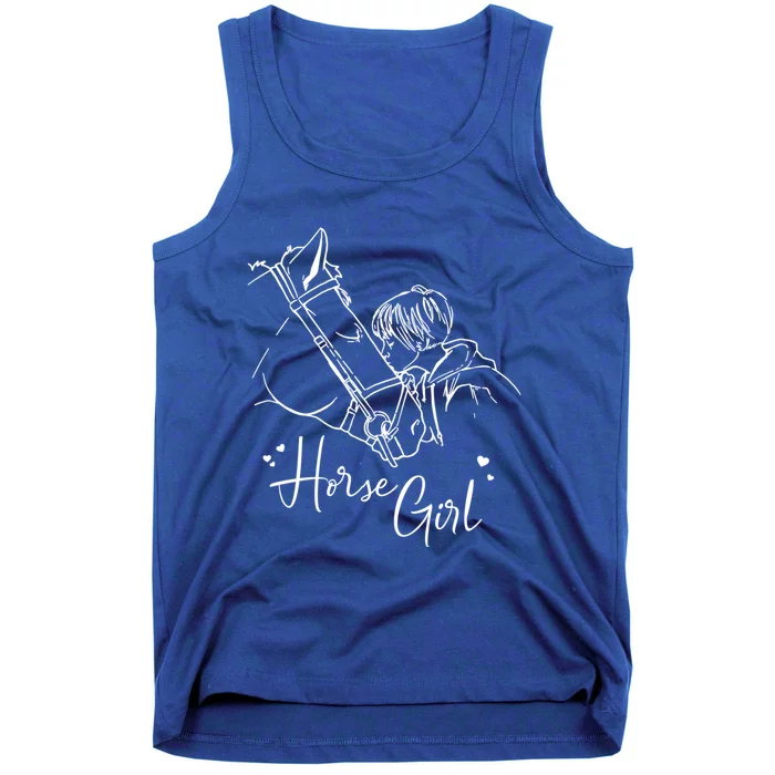 Horse I Love My Horses Riding Gift Tank Top