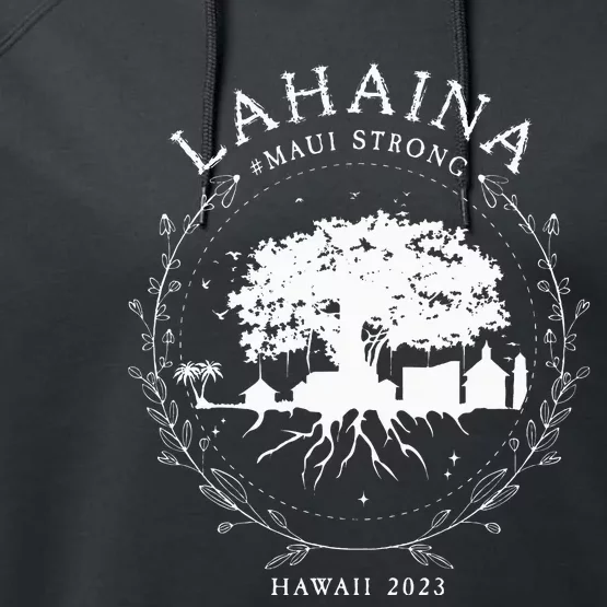 Hawaiian Island Lahaina Strong Performance Fleece Hoodie