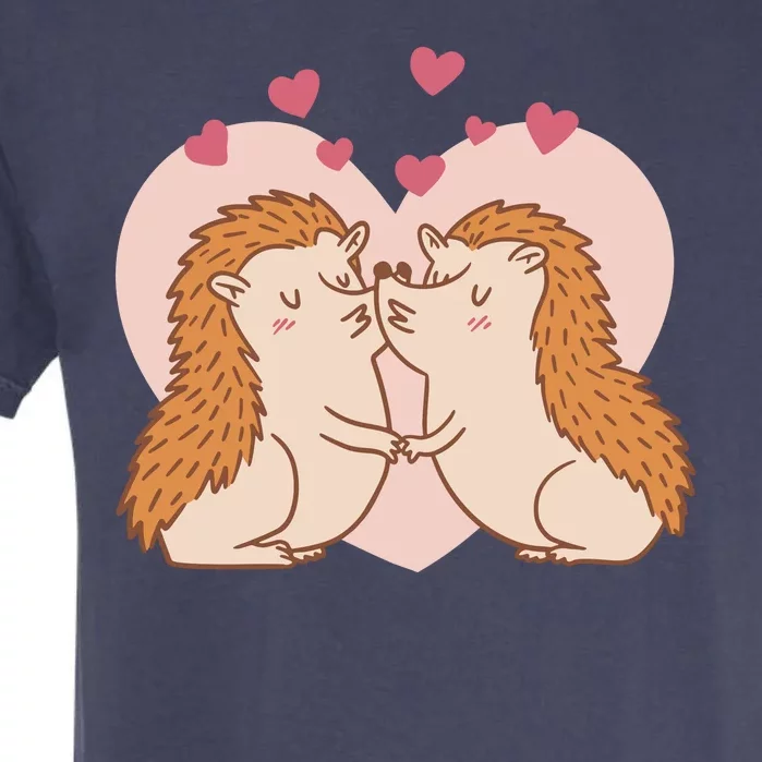 Hedgehogs In Love Garment-Dyed Heavyweight T-Shirt