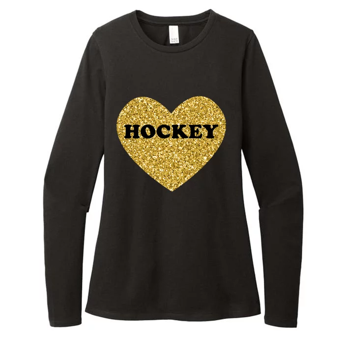 Hockey I Love Hockey Gift Womens CVC Long Sleeve Shirt