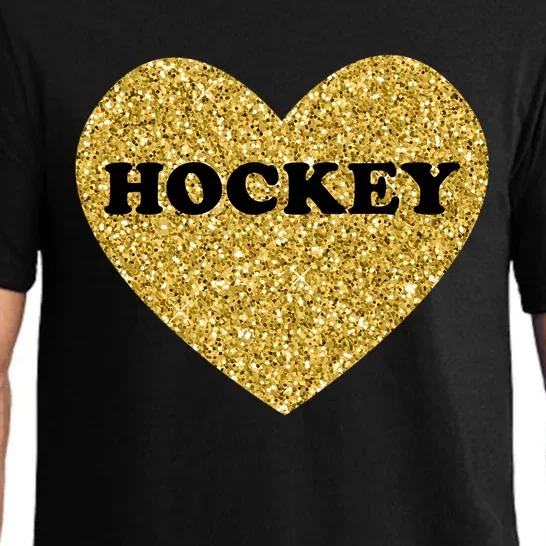 Hockey I Love Hockey Gift Pajama Set