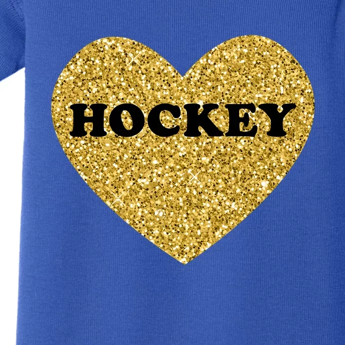 Hockey I Love Hockey Gift Baby Bodysuit