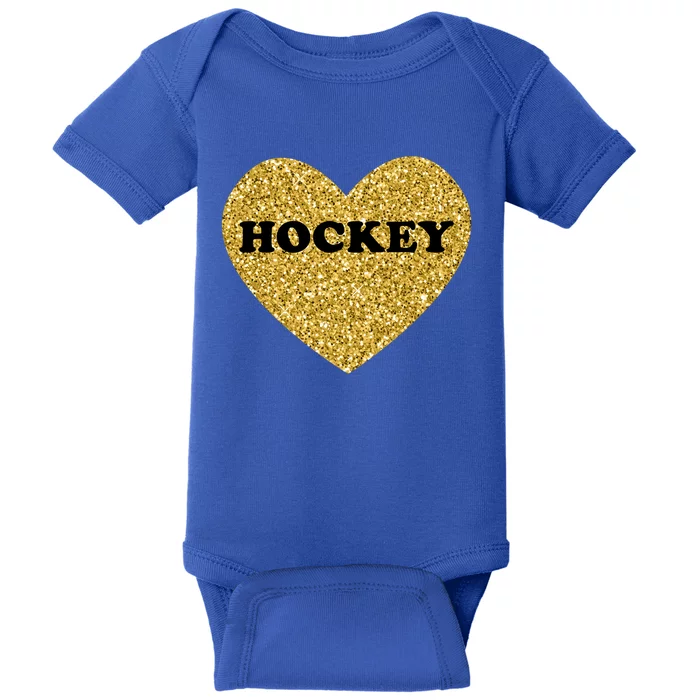 Hockey I Love Hockey Gift Baby Bodysuit