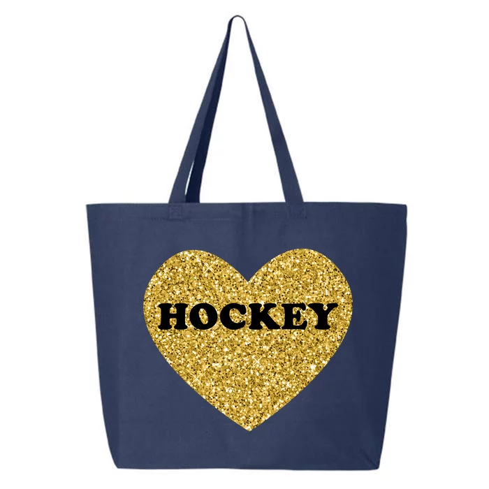 Hockey I Love Hockey Gift 25L Jumbo Tote