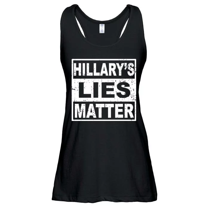 Hillary's Lies Matter Ladies Essential Flowy Tank