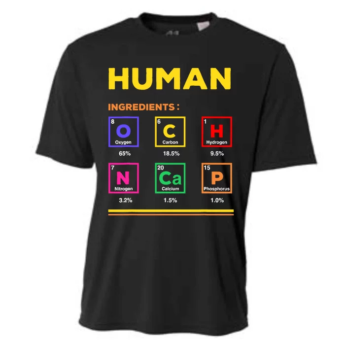 Human Ingredients Medical Laboratory Science Lab Technician Cooling Performance Crew T-Shirt