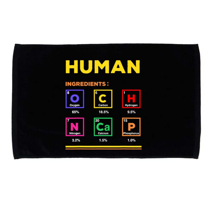 Human Ingredients Medical Laboratory Science Lab Technician Microfiber Hand Towel