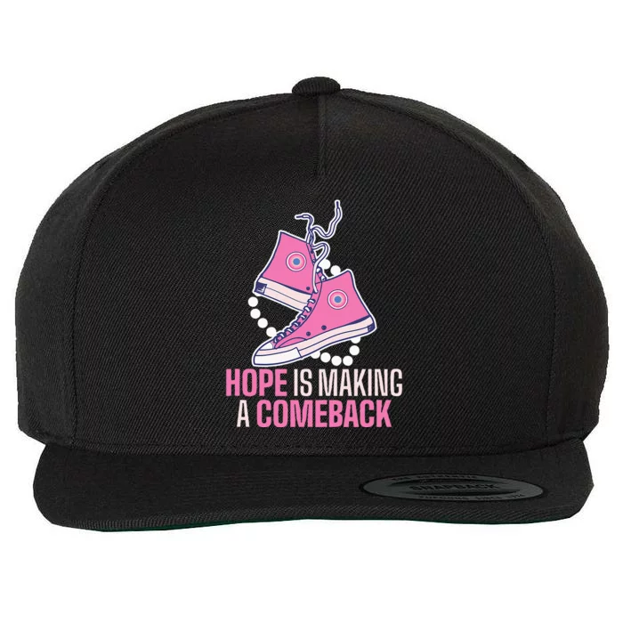 Hope Is Making A Comeback Chucks And Pearls Wool Snapback Cap