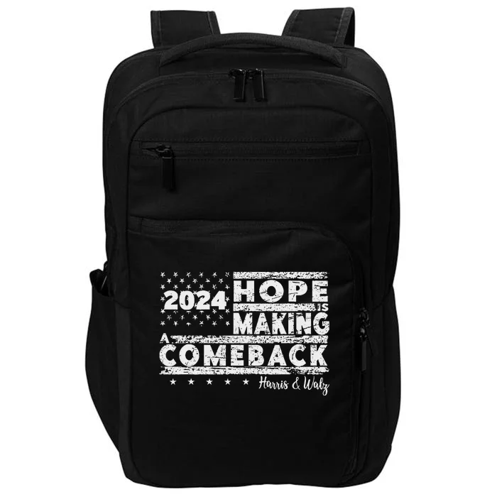 Hope Is Making A Comeback Harris & Walz Impact Tech Backpack