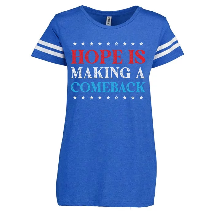 Hope Is Making A Comeback 2024 Kamala Enza Ladies Jersey Football T-Shirt