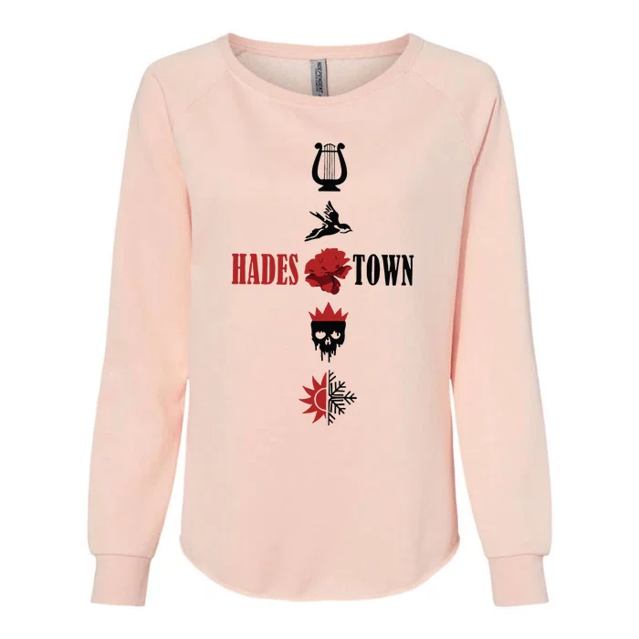 Hadestown Inspired Musical Theatre Wait For Me Womens California Wash Sweatshirt