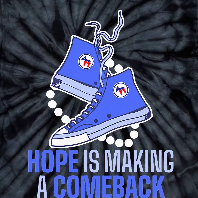 Hope Is Making A Comeback Chucks And Pearls Tie-Dye T-Shirt