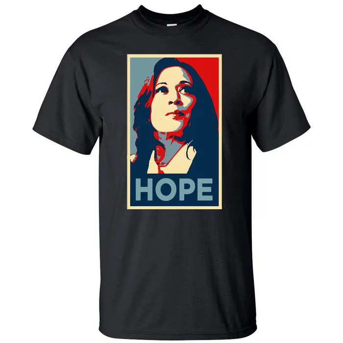 Hope Is Making Comeback Kamala Harris Obama Poster 47 Vote Tall T-Shirt