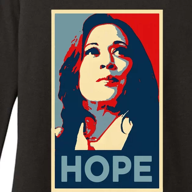 Hope Is Making Comeback Kamala Harris Obama Poster 47 Vote Womens CVC Long Sleeve Shirt